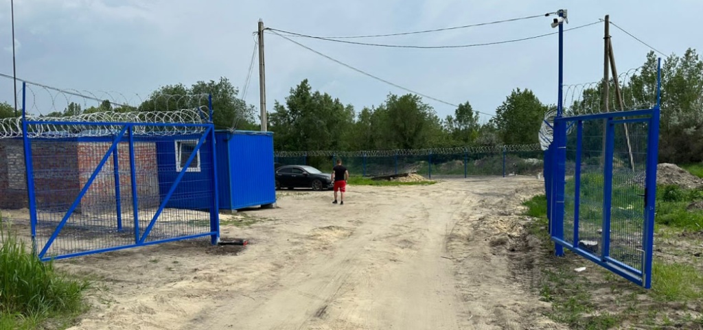 Ворота из 3D сетки.jpg Ворота из 3D сетки.jpg